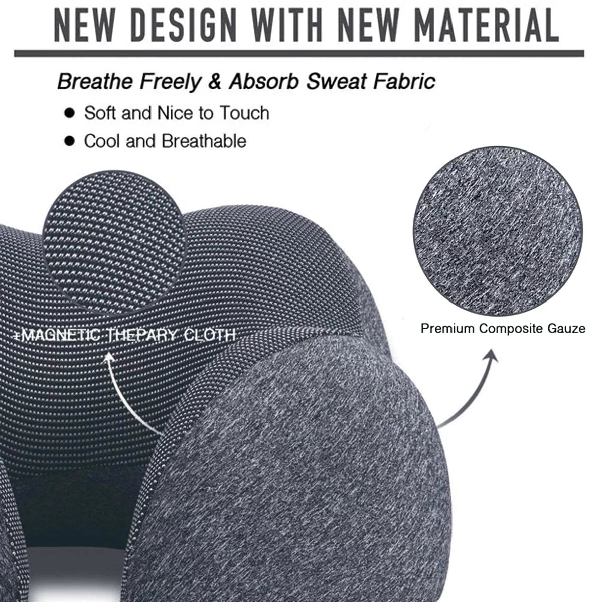 Neck Pillow, Memory Foam Travel Pillow for Airplane, Upgrade U Shaped Travel Neck Pillow with Perfect Support, 3D Contoured Eye Mask, Earplugs & Travel Bag