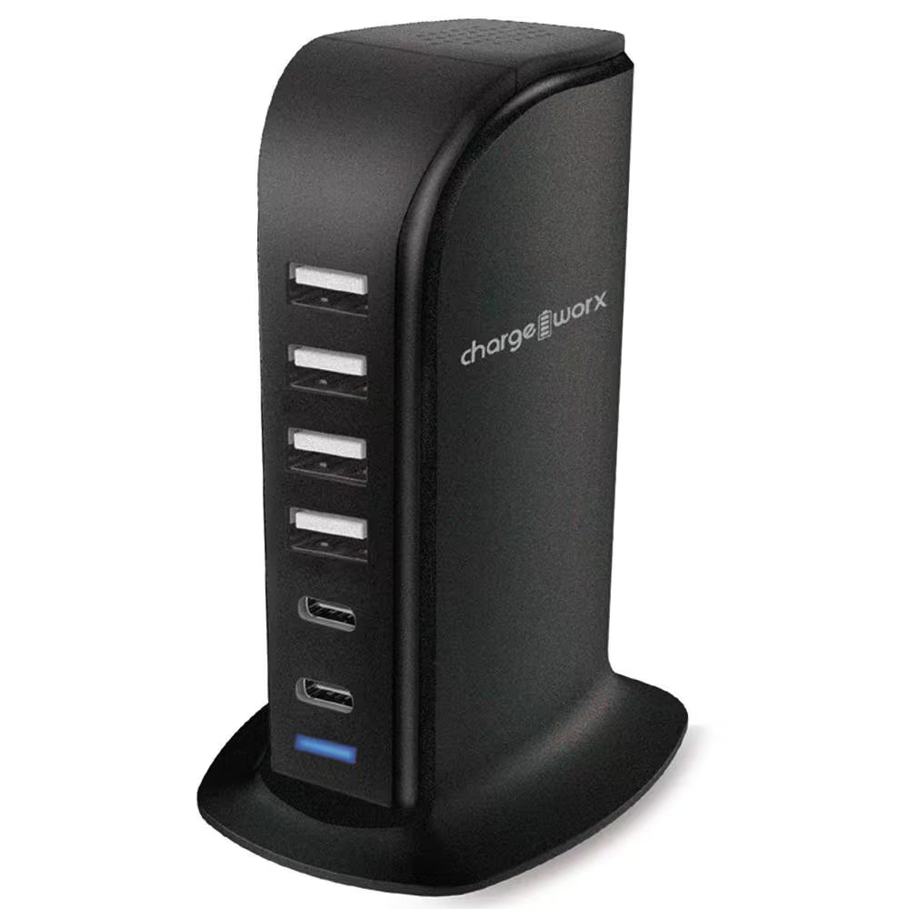 6 Port Desktop Charging Station