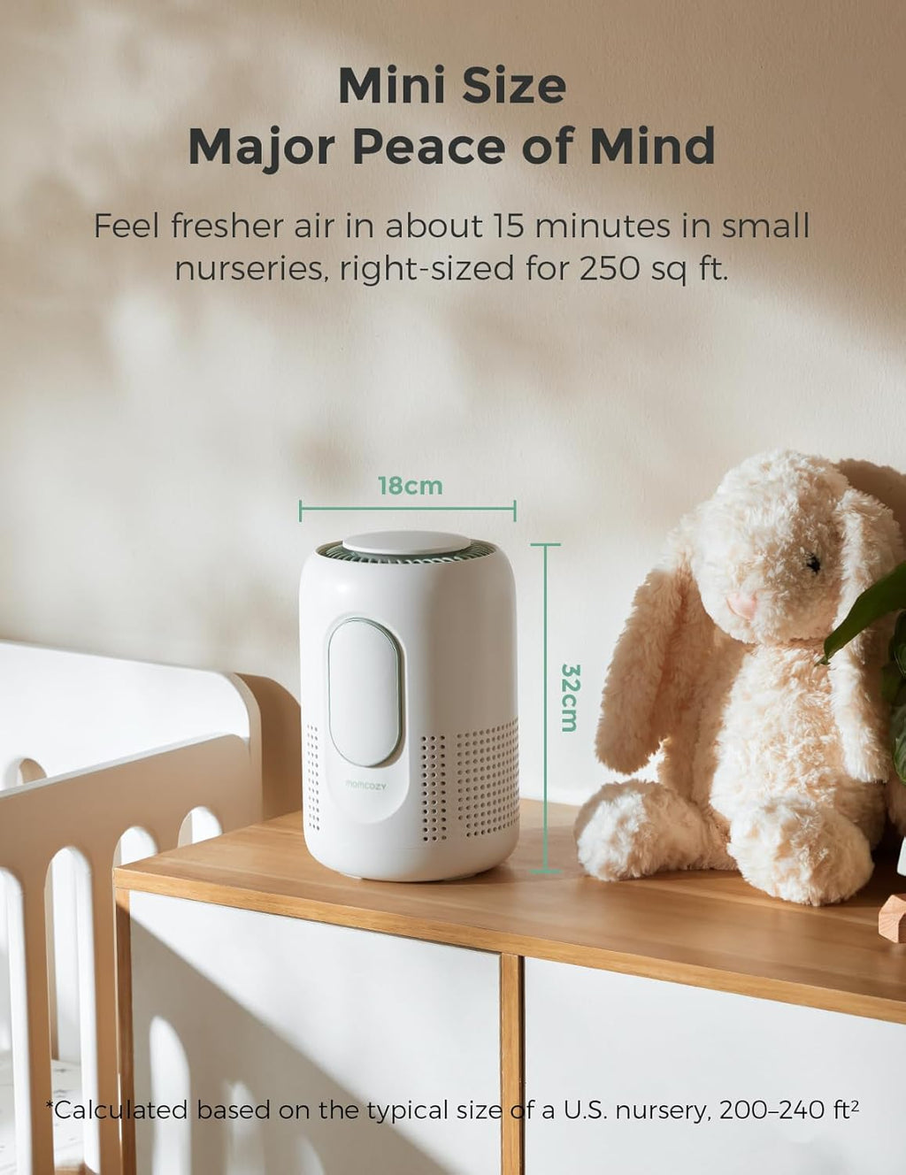 Nursery Air Purifier & Official Air Purifier Replacement Filter