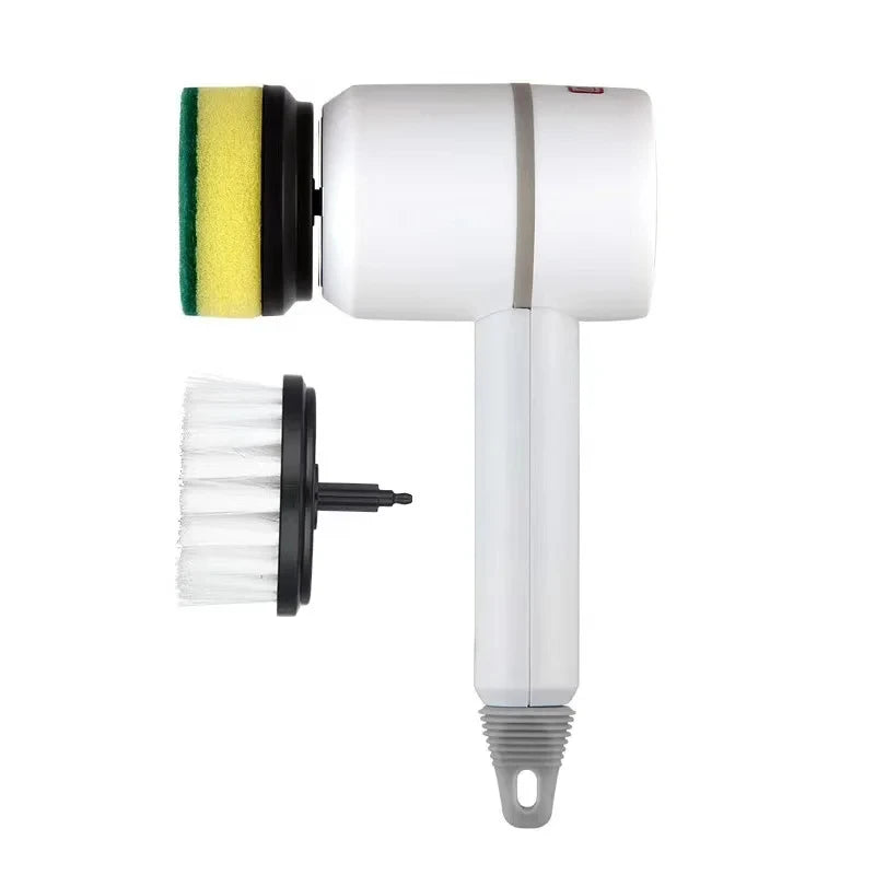 2025 Multi Functional Wireles Electric Cleaning Brush Household Toilet Cleaning Tool Handheld Kitchen Cleaning Brush