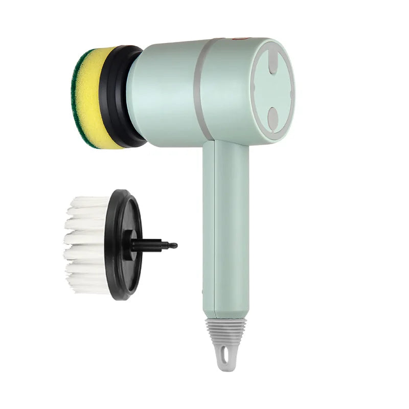 2025 Multi Functional Wireles Electric Cleaning Brush Household Toilet Cleaning Tool Handheld Kitchen Cleaning Brush